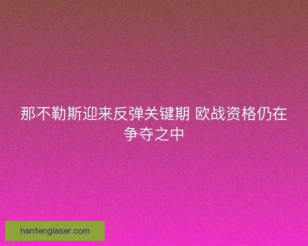 那不勒斯迎来反弹关键期 欧战资格仍在争夺之中
