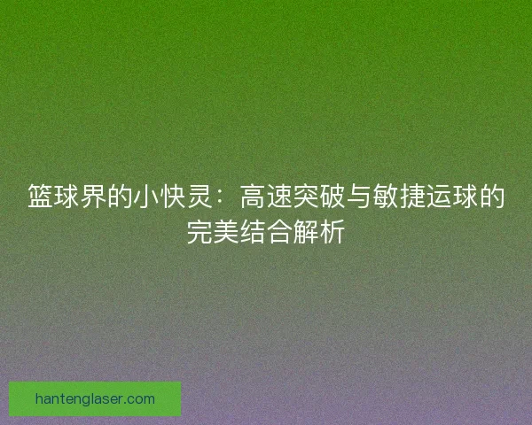 篮球界的小快灵：高速突破与敏捷运球的完美结合解析